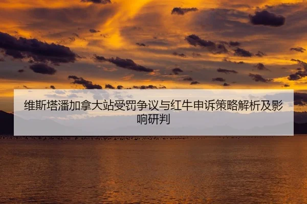 维斯塔潘加拿大站受罚争议与红牛申诉策略解析及影响研判
